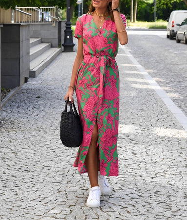 Kelsey™ | Floral Print Dress