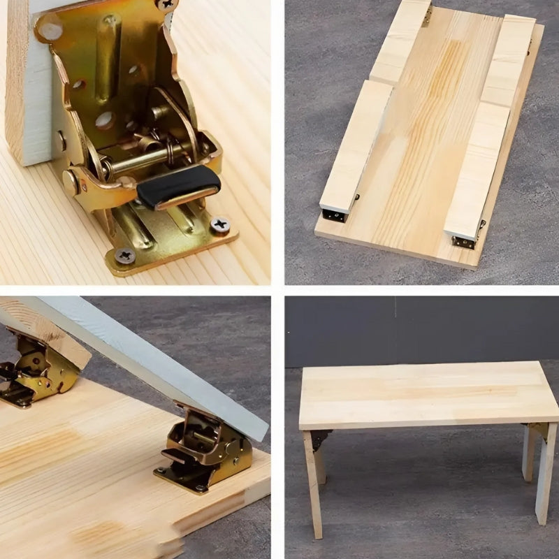 HingePro™ | Self-locking 90° folding hinges