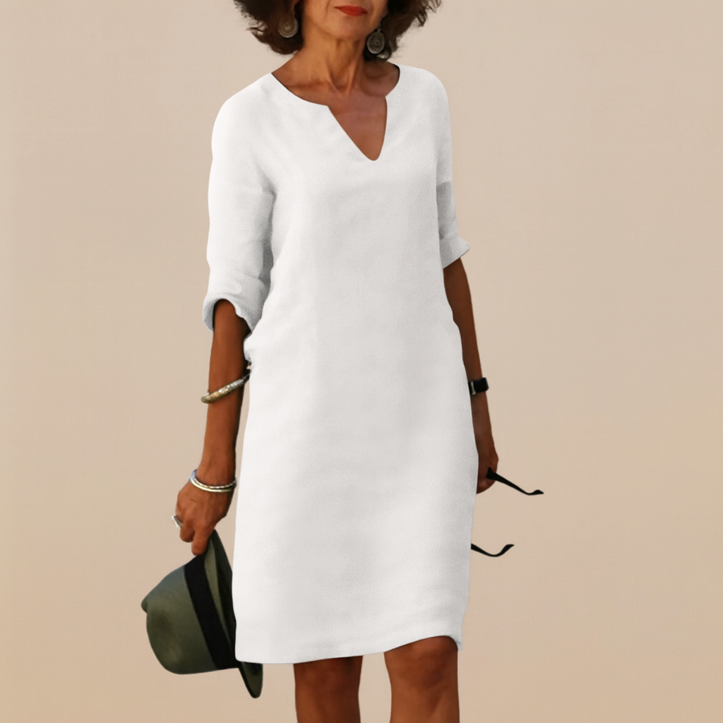Flowing dress with timeless elegance