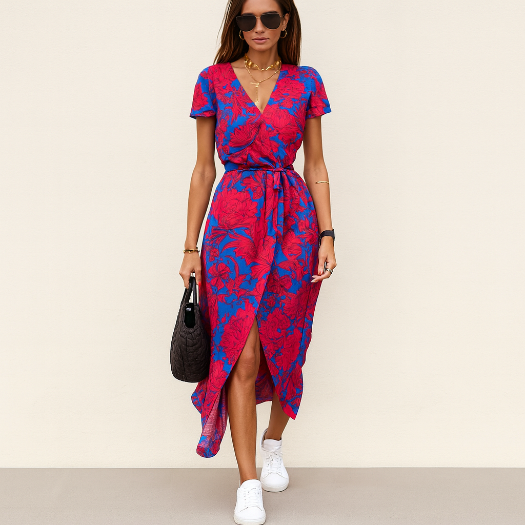 Kelsey™ | Floral Print Dress