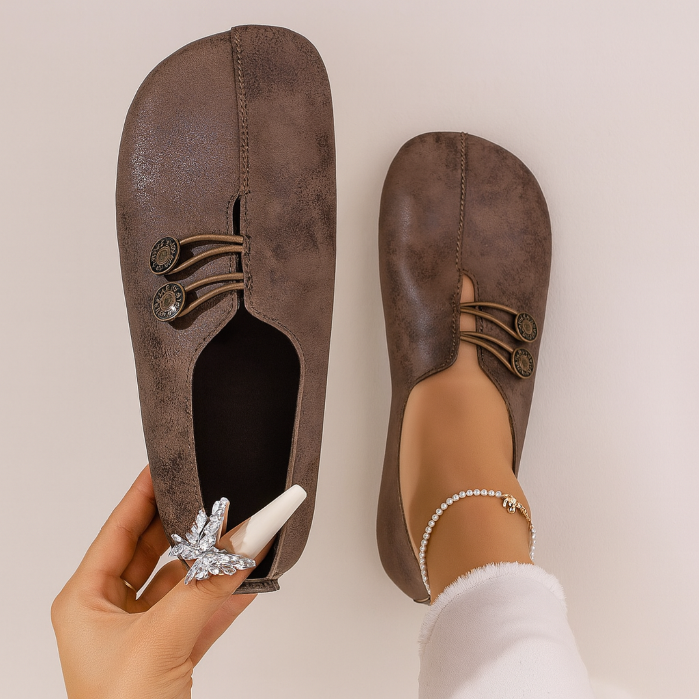 | Soft and flexible orthopedic shoes