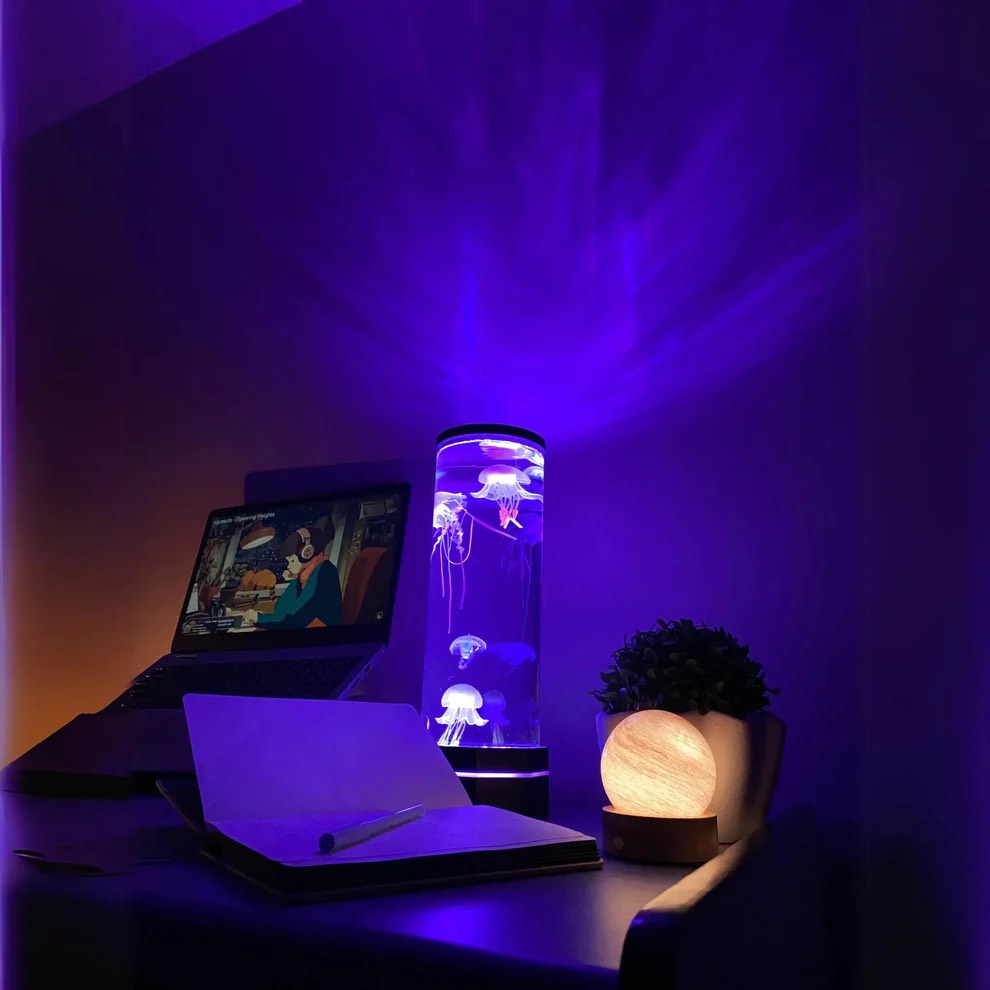 JellyLite™ | Jellyfish Aquarium Table Lamp