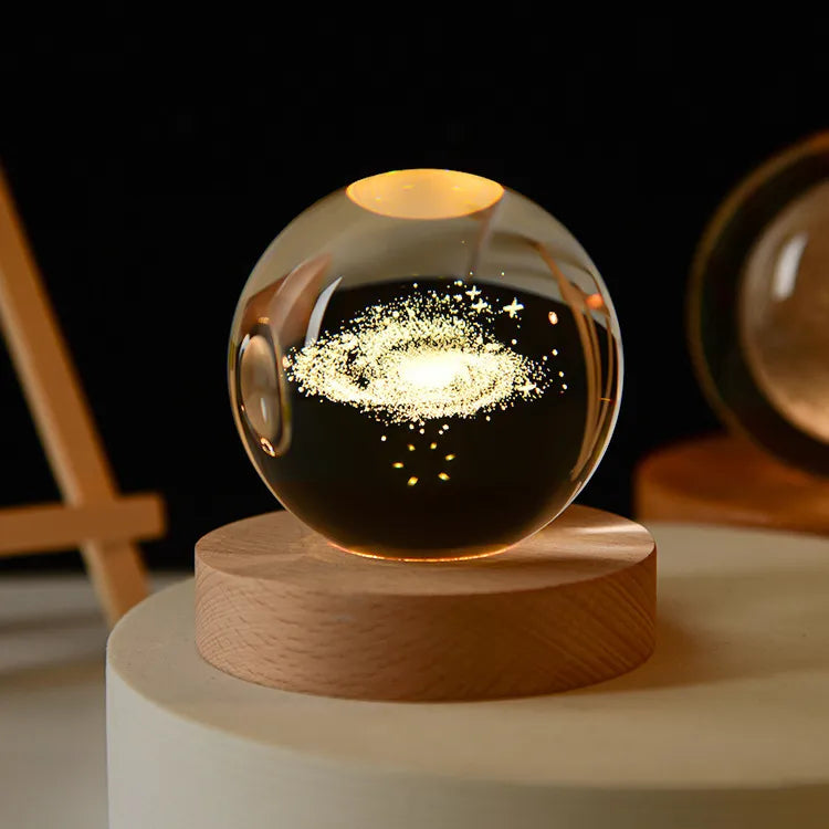 CelestiGlow™ | Galaxy Crystal Ball Lamp
