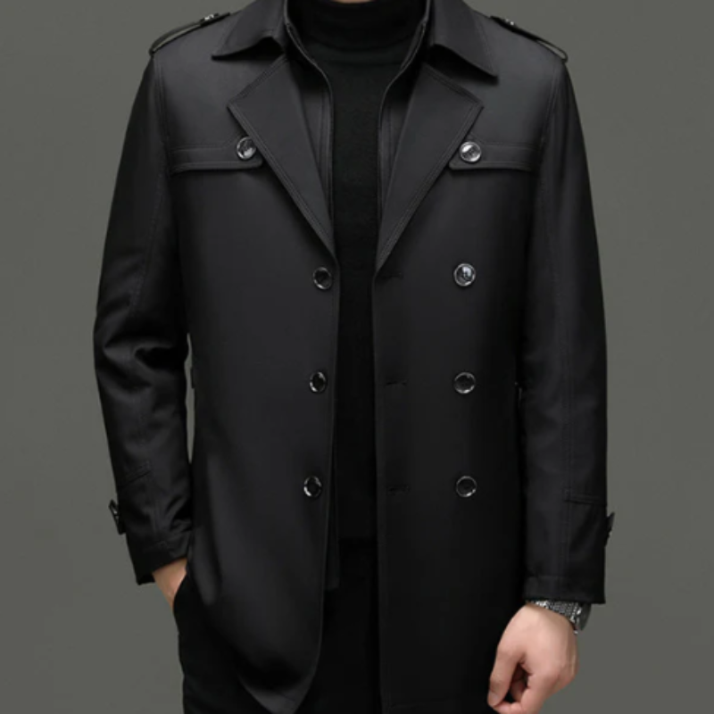 LOUIS | MANTEAU LONG À CEINTURE POUR HOMME
