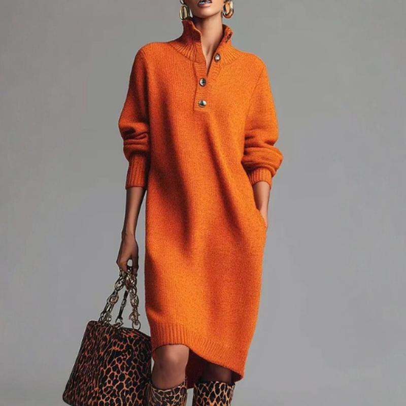 SCARLETT | ROBE TRICOTÉE ÉLÉGANCE HIVERNALE