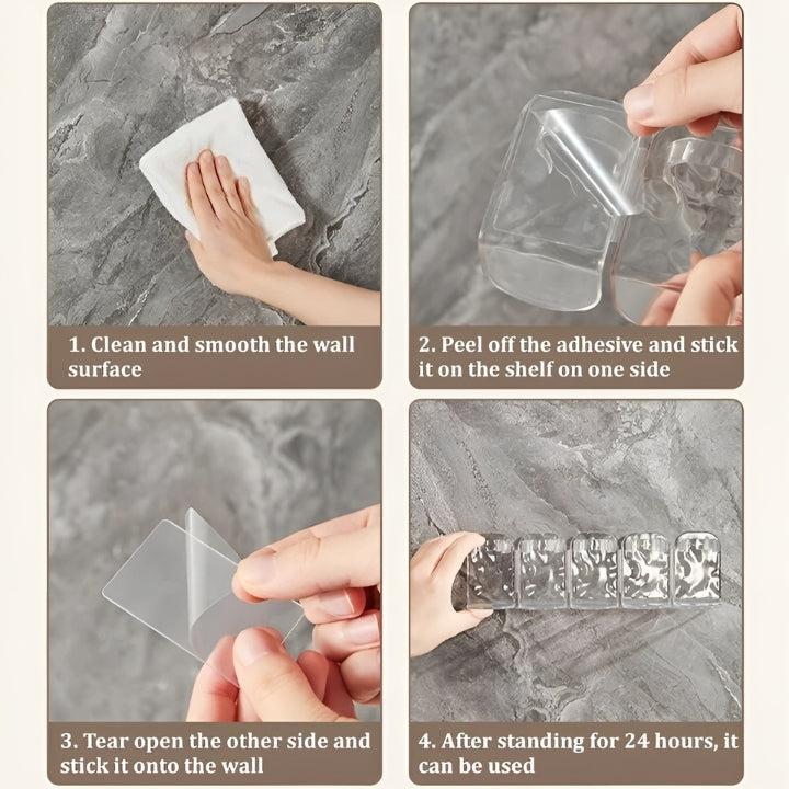 EasyShelf™ | Adjustable Adhesive Shower Shelf (1+1 FREE)