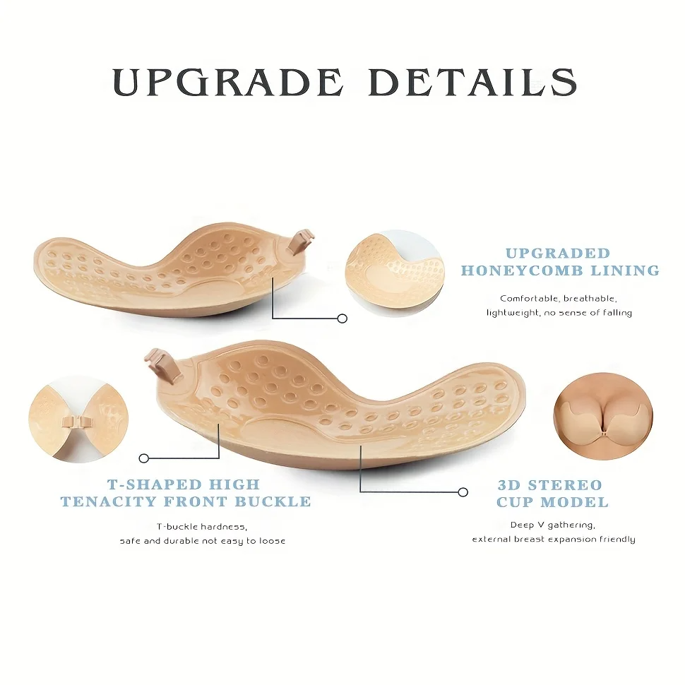 InvisPush™ | Seamless Invisible Push-Up Bra (1+1 FREE)