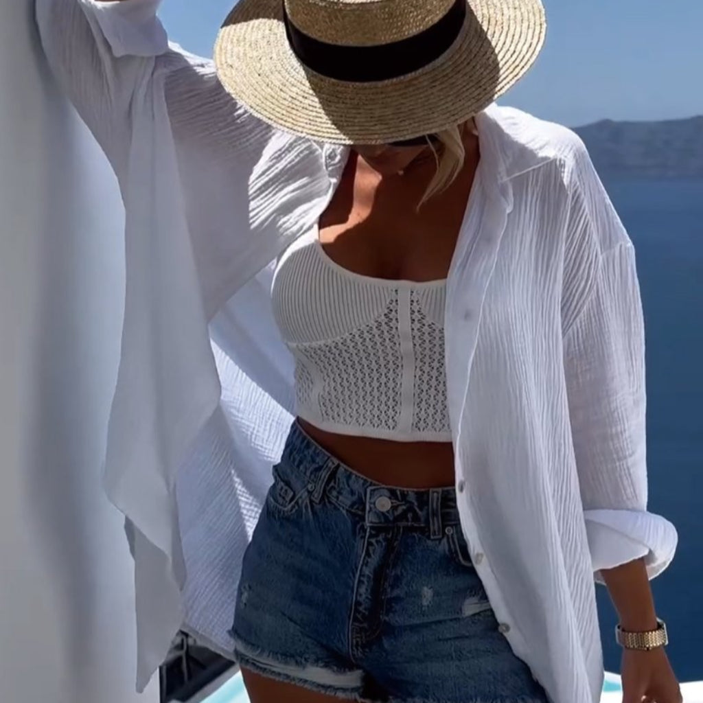 Anna - Horus Casual Cotton Shirt